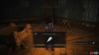 Collect the Somber Smithing stone from behind the chalice.