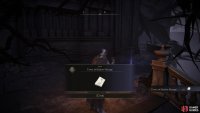 Walk across the bridge, head up the stairs, and pick up the Tower of Shadow Message letter.