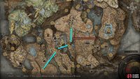 Follow the marked route to break the Great Rune.