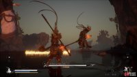 Don’t let him get too close, or risk getting grabbed and taking massive damage.