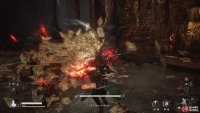 His last main attack is he’ll sweep up all the scriptures on the floor and fling them toward you.