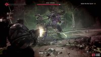 Counterattack as you can between the Hive Tyrant’s attacks, and let loose if the xeno aggros an ally!