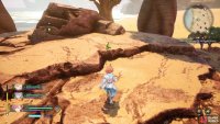 Check the rock formation in the northwestern part of the area.