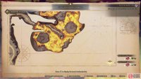 The location of the Li’l Cactus in Dorpher Volcano, on the map.