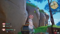 It will be clinging to a cliff behind a house, close to the marketplace area.