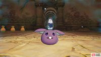 The other is a familiar Black Rabite, if you’ve played Trials of Mana.