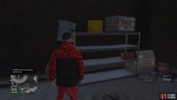 to find the action figure in the garage.
