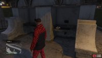 to find the action figure in the public restroom. 