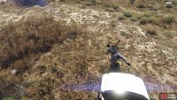 then ram the two illegals of their dirt bikes.