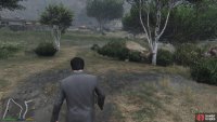 then go to the large rock behind the water tower to find the battery.
