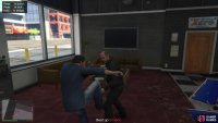 Use kicks on Simeon as he strikes to stagger him. 