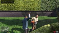 Sneak up on the gardener and take him down with a stealth attack. 