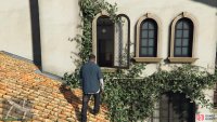 and use the open window to gain access to the house.