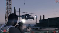 then take out the target before the helicopter takes off. 