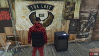 to find the Playing Card sitting on the speaker behind the firing range. 