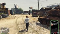 then use the tow truck which is hiding around the corner to pull the broken down car to barry’s apartment.