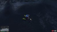 then have the ATV sitting upright to take the impact of landing on the water. 
