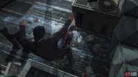 Take the guy down on the roof with a stealth attack 