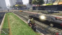  Pull up alongside the limo and make sure to stay right next to it so Beverly can take his snaps
