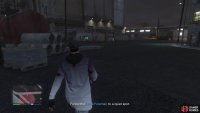 Head to Elysian Island and follow the Dock Foreman to a quiet spot and take him out