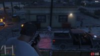 Use the fences as defence whilst you take down the enemies