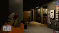 Take out the guards in the loading area