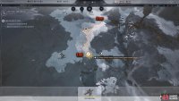 Start the path on the left side of the Dreadnought and end it in the south.