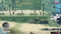 The old man who accepts the Gold Beetles is found in the Arenafront Wharf area.