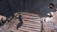 Activate the Fen’harel Altar to get a path leading down behind it.