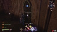 After a difficult battle, you can enter the Heavy Bronze Key door.