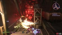 While going down the second tower, burst these Boils.