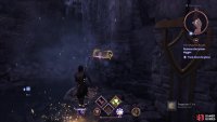 At the bottom, go back on yourself to find another chest.