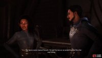 Talk to Teia and Viago to get the quest started properly,