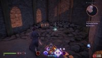 then search a building to the north to find the “Lost Sketchbook: Horns” memento and a small chest.