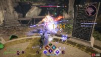 but during its horizontal beam attack, you can rack up big damage by circling behind it.
