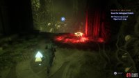 use a power crystal to deploy a bridge,