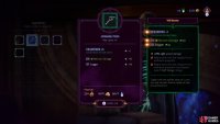 The main function of the Caretaker’s workshop is to allow you to upgrade gear, improving its stats along with its modifier level (+1, +2, etc).