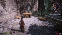 The first chest in the Converged City can be found north of a beacon, which itself is just southeast of the central hub area.