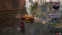 Go up a slope to the southeast from the previous chest to find this chest.