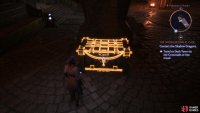 Exit the ancient elven building via a hole in the wall to the northwest, follow a ramp down and enter the lower level of the building, then turn right to find this chest behind a pillar.