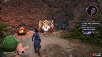 then ascend some stairs to exit its arena, nabbing this chest along the way.