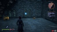Inside you’ll find a chest and a wisp.