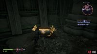after crossing Emmrich’s bone bridge, loot a chest.