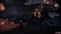 After defeating the second batch of darkspawn, look for a ledge you can climb