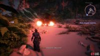 Head uphill to witness the might of Antaam weaponry, as some barrels and creates get what’s coming to them,