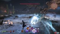 Corius the Icetalon has two breath attacks - a volley of ice orbs that punish premature dodging,