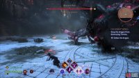 Dragons will also swat enemies at their flank.