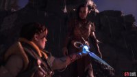 Completing the main quest “The Singing Blade” to obtain the Lyrium Dagger,