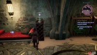 Search a scroll case to find an unnamed Memento.