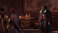 then meet up with the Viper to learn about darkspawn lurking in the depths of Minrathouse.